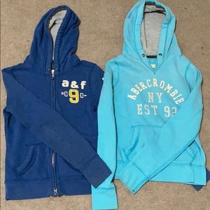 2 kids-XL Abercrombie sweaters